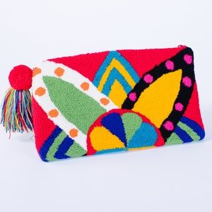 100% handmade clutch